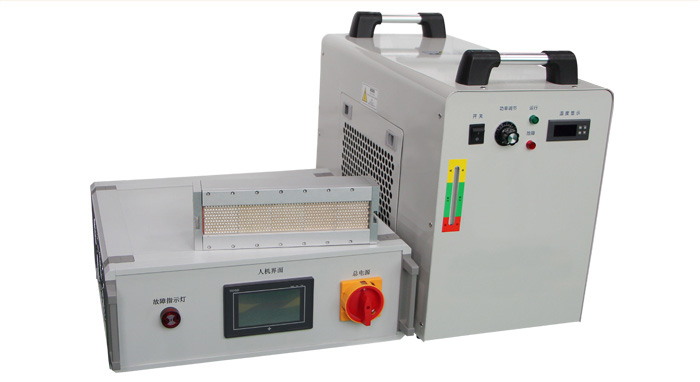 UV LED固化光源設(shè)備的三大配置照射頭、水冷機(jī)、電源驅(qū)動(dòng)